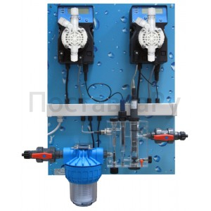 Авт.станция дозир и контр. POOL GUARD 3 (PH/CL) PANEL(SCL), 0-2 ppm