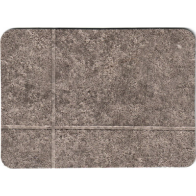 Пленка ПВХ 1,65х25,00м "Haogenplast TileFlex",  Clay-3D, глиняный-3D