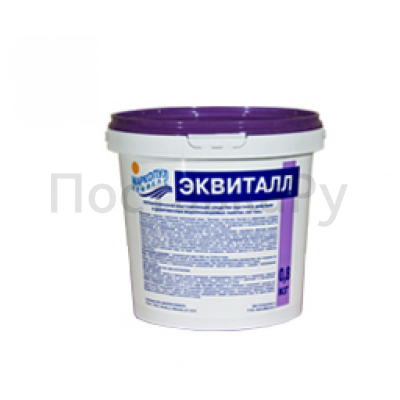 ЭКВИТАЛЛ быстрый коагулянт (порошок) п/э пакет 0,8 кг /(1уп=12шт)