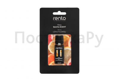TAMMER-TUKKU Аромат для сауны RENTO 10 мл, цитрус, артикул 317950