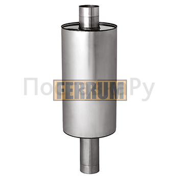 FERRUM Бак "Комфорт" (AISI 201/1.0) круглый на трубе 72л Ф115, арт f0706
