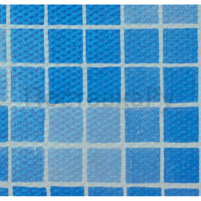 Пленка ПВХ 1,65х12,60м "Alkorplan-3000", "Bysance Blue", мозаика, ребристая