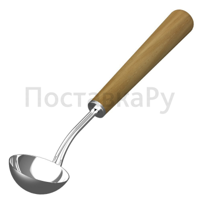 SAWO Черпак из нерж. с дерев. ручкой, 441-МD (D85)