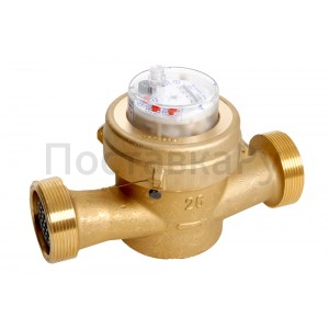 Расходомер резьбовой 1/2", ХВ, 1,5 м3, 1 имп/л