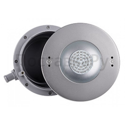 Светильник N606V, LED, белый холодный, встраиваемый, пленка, AISI-316, 12Вт, 12В AC