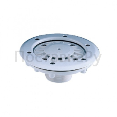 Форсунка донная Ø 149.5 (пленка) G 2" (наруж.) и Ø 50 (внутр.), ABS-пластик