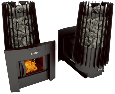 Grill'D Печь дровяная Cometa 180 Vega Window