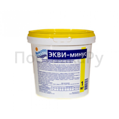ЭКВИ-минус (рН-минус) гранулы ведро 6 кг (б.) /(1уп=2шт)