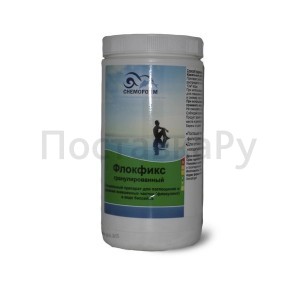 Флокфикс флокулянт в гранулах   1кг Chemoform