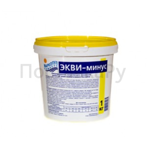 ЭКВИ-минус (рН-минус) гранулы ведро 6 кг (б.) /(1уп=2шт)