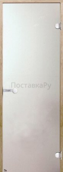 HARVIA Двери стеклянные 7/19 коробка осина, сатин D71905H