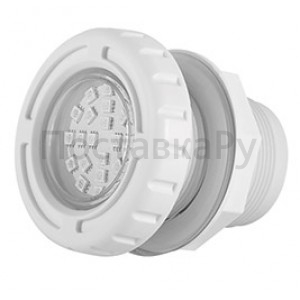 Cветильник N631, LED, белый холодный, встраиваемый, гайка, 5Вт, 12В AC, ABS