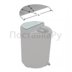Суппорт (пластина) для TANK 230L, полипропилен 20 мм