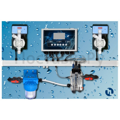 Авт.станция дозир и контр. POOL TOP GUARD (PH/RX/CL/T) PANEL(SONDA CL)