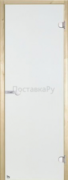 HARVIA Двери стеклянные 7/19 коробка осина, прозрачная D71904H