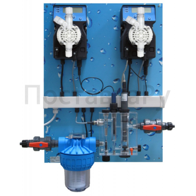 Авт.станция дозир и контр. POOL GUARD 3 (PH/CL) PANEL(SCL), 0-2 ppm